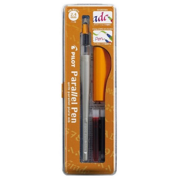 Ручка перьевая для каллиграфии PILOT Parallel Pen, 2,4 мм FP3-24-SS