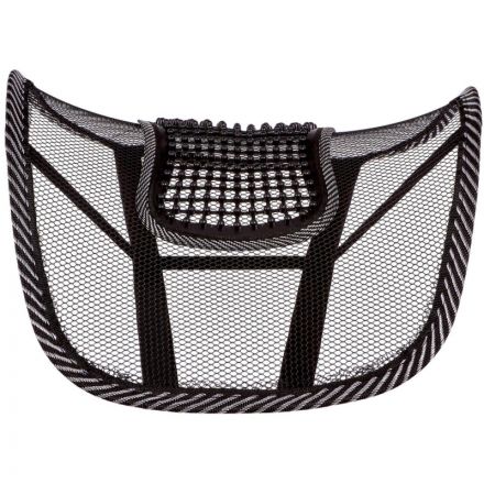 Подушка поддерживающая ТЗ_ОФИС-КОМФОРТ Корректор поясничного отдела, черный