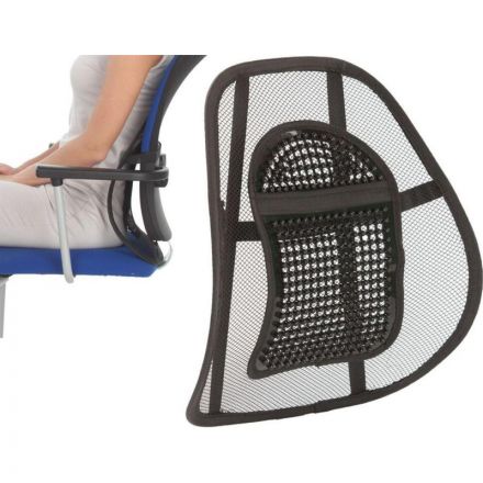 Подушка поддерживающая ТЗ_ОФИС-КОМФОРТ Корректор поясничного отдела, черный