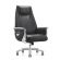 Кресло HAWASAN (ХАВАСАН) PREMIUM EX-800, до 200 кг, синхромеханизм, алюминий, экокожа, черное, 533234