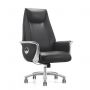 Кресло HAWASAN (ХАВАСАН) PREMIUM EX-800, до 200 кг, синхромеханизм, алюминий, экокожа, черное, 533234
