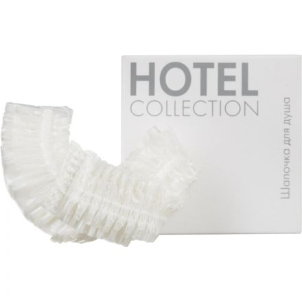 Шапочка для душа HOTEL COLLECTION картон, 250шт. Шапочка для душа HOTEL COLLECTION картон, 250шт.