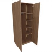 Шкаф для одежды WELL двухств.комб. 860х520х2000мм Дуб Урбан Янтарный К006PW