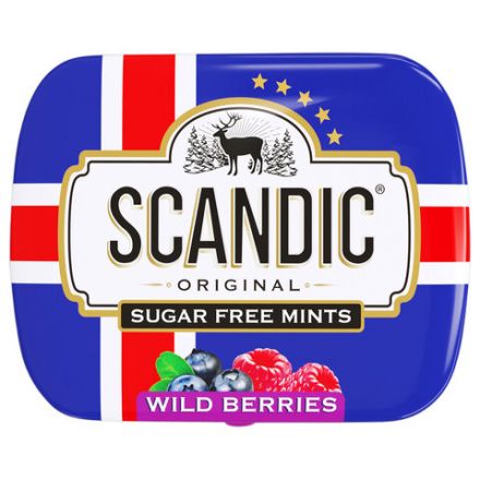 Драже освежающие SCANDIC без сахара со вкусом "Лесные ягоды", 14 г, 4603738769230