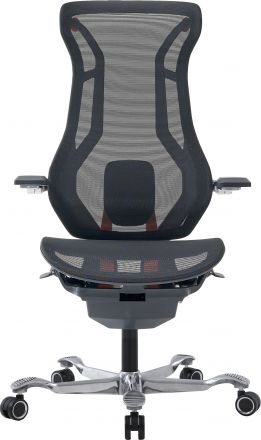 Эргономичное кресло Everprof Atom Black (Атом Блэк) Сетка Черный