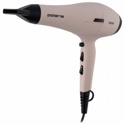 Фен POLARIS PHD 2600AСi Salon Hair, 2600 Вт, 2 скорости, 3 температурных режима, ионизация, розовый пепел, 64278, PHD 2600ACi Фен POLARIS PHD 2600AСi Salon Hair, 2600 Вт, 2 скорости, 3 температурных режима, ионизация, розовый пепел, 64278, PHD 2600ACi