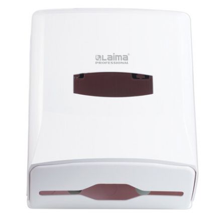 Диспенсер для полотенец LAIMA PROFESSIONAL CLASSIC (Система H3), V-сложения, белый, ABS-пластик, 601426 Диспенсер для полотенец LAIMA PROFESSIONAL CLASSIC (Система H3), V-сложения, белый, ABS-пластик, 601426