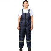 Полукомбинезон рабочий зимний женский з46-ПК синий (р.52-54) 158-164 Полукомбинезон рабочий зимний женский з46-ПК синий (р.52-54) 158-164