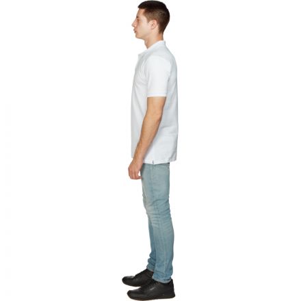 Рубашка Поло (190г.) кор.рукав бел.(S) Рубашка Поло (190г.) кор.рукав бел.(S)