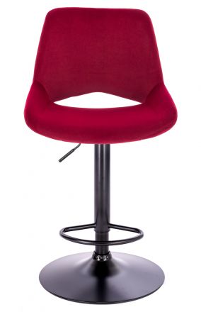 Стул барный Everprof Flash Ткань Бургунди Стул барный Everprof Flash Ткань Бургунди