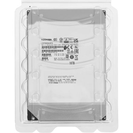 Жесткий диск TOSHIBA SAS 16TB 7200RPM 12GB/S 512MB (MG09SCA16TE)