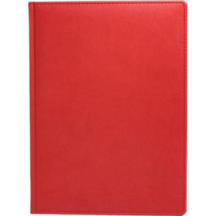 Еженедельник датированный 2026 АТТАСНЕ А4, 72л, 200х270мм, Сиам красный