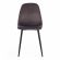 Стул BREEZE (mod. 4724) Велюр/металл , 44 х 53 х 87 см, Dark grey (темно-серый) HLR24 / черный