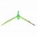 Циркуль BRAUBERG GEOMETRY, 120 мм, пастельно-зеленый цвет, защитный колпачок, пластиковый пенал, 210699