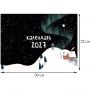 Календарь настенный моноблочный 2027 Родина 300х220 12л мягк скреп N6697