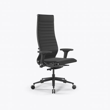 Кресло SynchroSit 10 B1-110D - Extra /Km02/Nb02/D02P(M23.B11.G19.W25) Черный