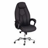 Кресло Tetchair BOSS Lux кож/зам, черный, 36-6