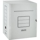 Короб архивный Attache микрогофрокартон белый 256x200x320 мм (5 штук в упаковке)
