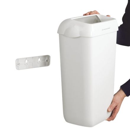 Контейнер для мусора, 43 л, KIMBERLY-CLARK Aquarius, белый, 56,9х42,2х29 см, 6993 Контейнер для мусора, 43 л, KIMBERLY-CLARK Aquarius, белый, 56,9х42,2х29 см, 6993