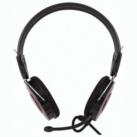 Наушники с микрофоном (гарнитура) SVEN AP-540, проводные, 2,2 м, с оголовьем, черно-красные, SV-0410540 Наушники с микрофоном (гарнитура) SVEN AP-540, проводные, 2,2 м, с оголовьем, черно-красные, SV-0410540