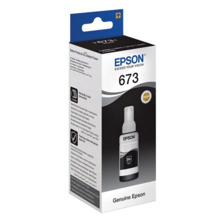 Чернила EPSON 673 (T6731) для СНПЧ Epson L800/L805/L810/L850/L1800, черные, ОРИГИНАЛЬНЫЕ, C13T67314A Чернила EPSON 673 (T6731) для СНПЧ Epson L800/L805/L810/L850/L1800, черные, ОРИГИНАЛЬНЫЕ, C13T67314A