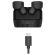 Наушники с микрофоном (гарнитура) DEFENDER TWINS 639, Bluetooth, беспроводные, черные, 63639