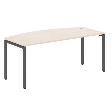 Стол руководителя XSET 189 Бук Тиара/Антрацит 1800х914х750 XTEN-S