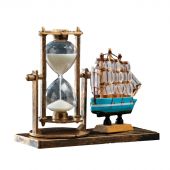 Часы песочные Фрегат, сувенирные, 15.5 х 6.5 х 12.5 см, микс,4154484
