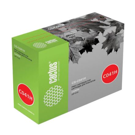 Картридж лазерный CACTUS (CS-041H) для CANON LBP-312x, ресурс 20000 стр., CS-C041H Картридж лазерный CACTUS (CS-041H) для CANON LBP-312x, ресурс 20000 стр., CS-C041H