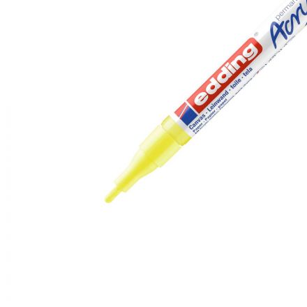 Маркер акриловый Edding 5300/065.кругл.1-2 мм. Флюоресц. желтый/Neonyellow