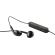 Наушники с микрофоном (гарнитура) RED LINE BHS-01, Bluetooth, беспроводные, черные, УТ000013644