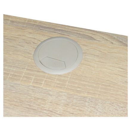 Стол на металлокаркасе BRABIX "LOFT CD-006", 1200х500х730 мм, 2 полки, цвет дуб натуральный, 641226 Стол на металлокаркасе BRABIX "LOFT CD-006", 1200х500х730 мм, 2 полки, цвет дуб натуральный, 641226