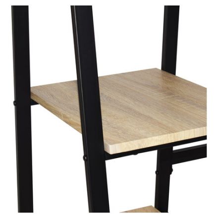 Стол на металлокаркасе BRABIX "LOFT CD-006", 1200х500х730 мм, 2 полки, цвет дуб натуральный, 641226 Стол на металлокаркасе BRABIX "LOFT CD-006", 1200х500х730 мм, 2 полки, цвет дуб натуральный, 641226