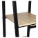Стол на металлокаркасе BRABIX "LOFT CD-006",1200х500х730 мм,, 2 полки, цвет дуб натуральный, 641226