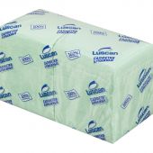 Салфетки бумажные Luscan Profi Pack 1-слойные 24х24 пастель салатовые 400 штук в упаковке
