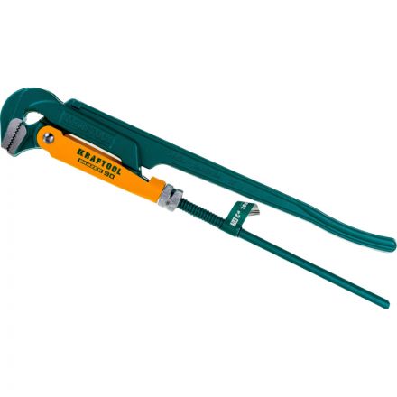 Ключ трубный KRAFTOOL PANZER-90, №2, прямые губки (2734-15 2)