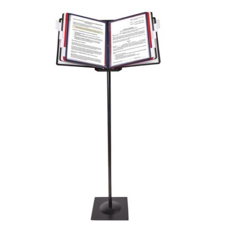 Демосистема напольная металлическая с 10 цветными панелями А4, черная, BRAUBERG "SOLID", 236723 Демосистема напольная металлическая с 10 цветными панелями А4, черная, BRAUBERG "SOLID", 236723