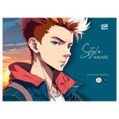 Альбом для акварели, 30л., А4, на склейке ArtSpace "Anime style. Man", 180г/м2 Альбом для акварели, 30л., А4, на склейке ArtSpace "Anime style. Man", 180г/м2