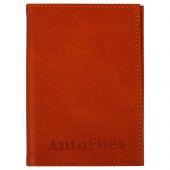 Обложка для автодокументов + паспорт OfficeSpace "AutoFiles", экокожа, терракот Обложка для автодокументов + паспорт OfficeSpace "AutoFiles", экокожа, терракот