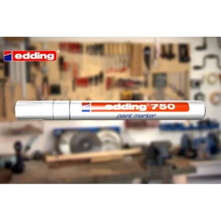 Маркер лаковый EDDING E-750/53 золотой 2-4мм рус/бл