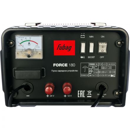 Пуско-зарядное устройство для авто FUBAG FORCE 180 (68834) Пуско-зарядное устройство для авто FUBAG FORCE 180 (68834)