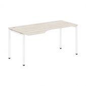 Стол эргономичный XSCET 169(L) Сосна Эдмонт/Белый 1600х700/900х750 XTEN-S
