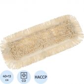 Насадка МОП плоский, 40х13 см, хлопок, ухо+карман CN3037 Насадка МОП плоский, 40х13 см, хлопок, ухо+карман CN3037