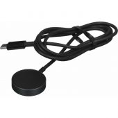 Зарядное устройство PERO беспр. TC20 USB-C для Galaxy Watch магнитн, черное Зарядное устройство PERO беспр. TC20 USB-C для Galaxy Watch магнитн, черное