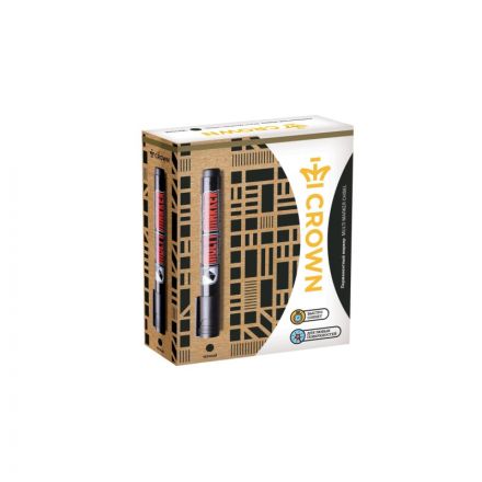 Маркер перманентный Crown "Multi Marker" черный, пулевидный, 3мм Маркер перманентный Crown "Multi Marker" черный, пулевидный, 3мм