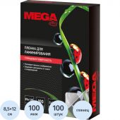 Пленка для ламинирования Promega office 85х120, 100мкм 100шт/уп. Пленка для ламинирования Promega office 85х120, 100мкм 100шт/уп.