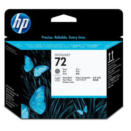 Головка печатающая HP 72 C9380A фото черная и серая
