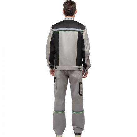 Костюм рабочий летний муж. л26-КПК сер/черн (р.64-66) 170-176 Костюм рабочий летний муж. л26-КПК сер/черн (р.64-66) 170-176