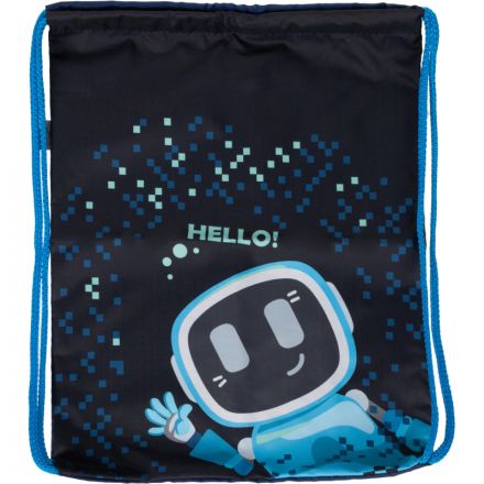 Мешок для обуви Комус Класс Robot Hello, 330x420 мм, МО-20 Мешок для обуви Комус Класс Robot Hello, 330x420 мм, МО-20