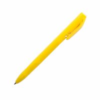 Ручка шариковая автоматическая Attache Bright colors желтый корпус, синяя